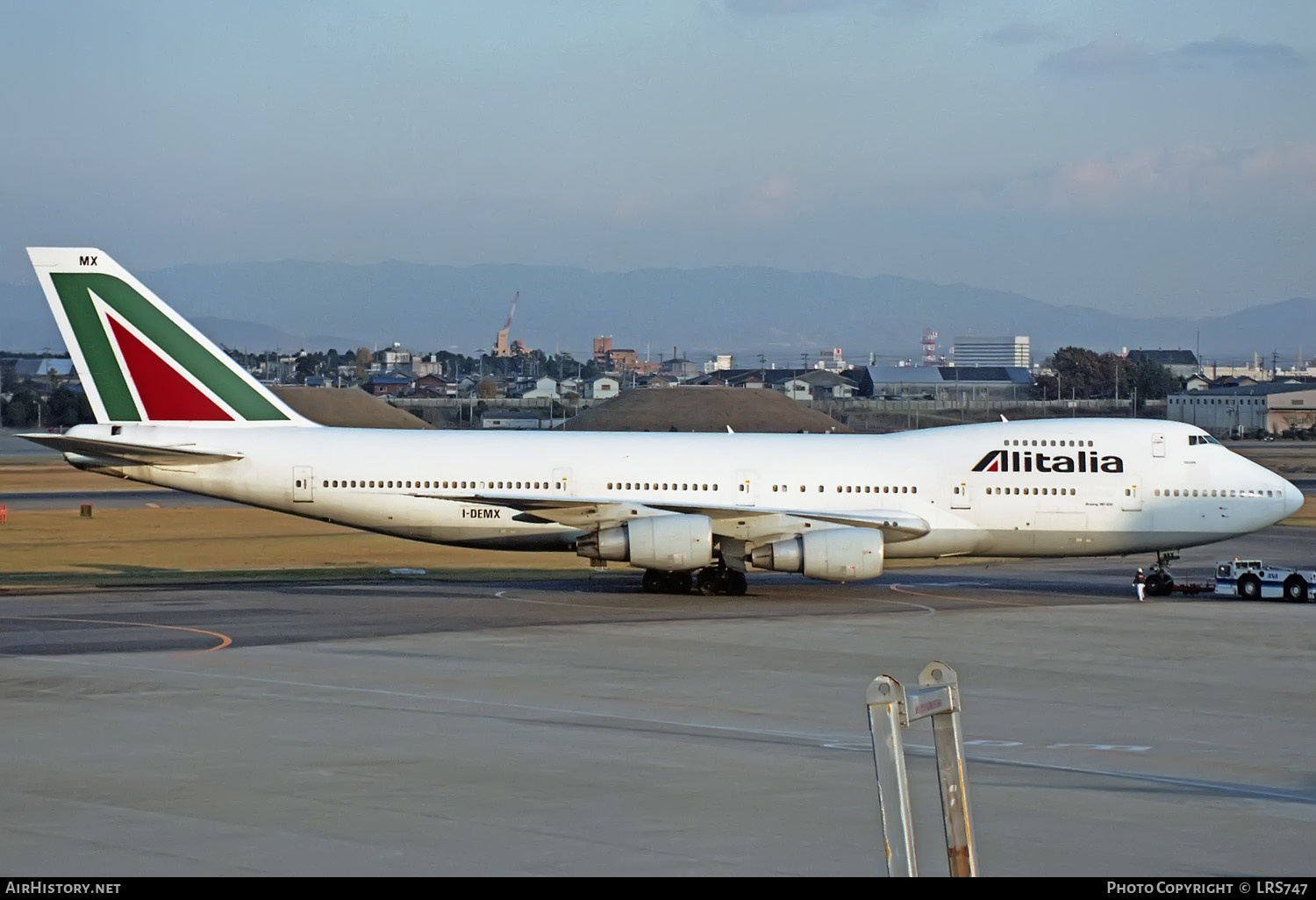 Aircraft Photo of I-DEMX | Boeing 747-230B | Alitalia | AirHistory.net #357031