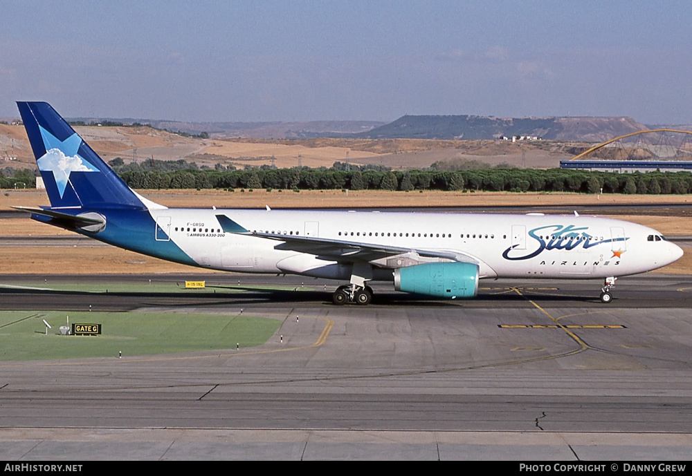 Aircraft Photo of F-GRSQ | Airbus A330-243 | Star Airlines | AirHistory.net #357033