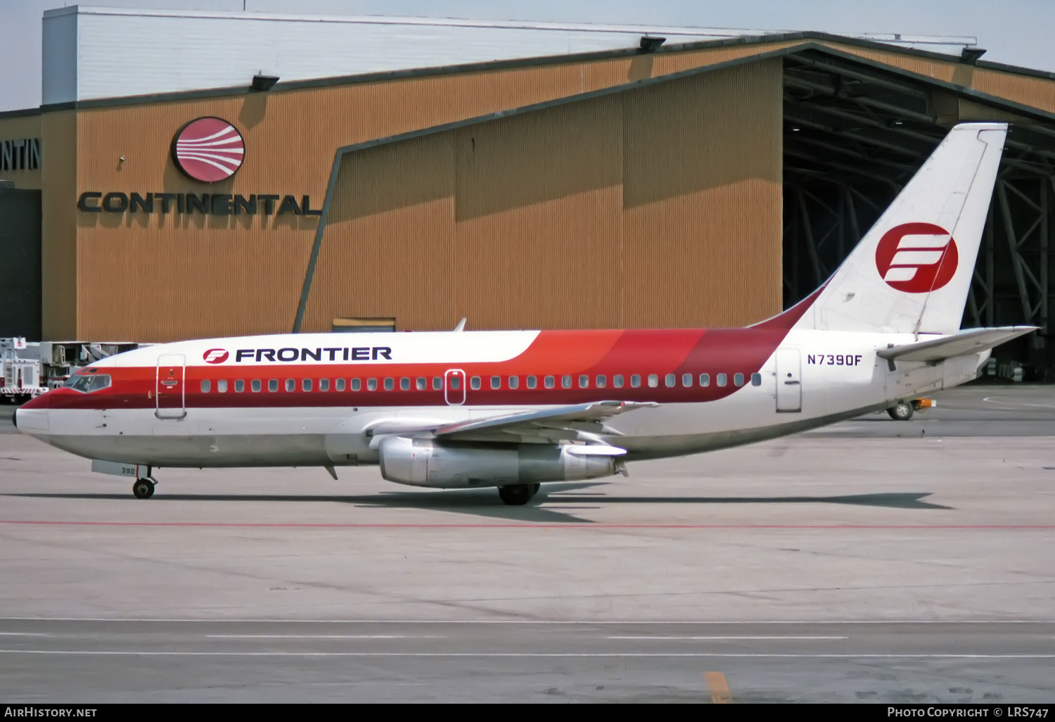 Aircraft Photo of N7390F | Boeing 737-222 | Frontier Airlines | AirHistory.net #357038
