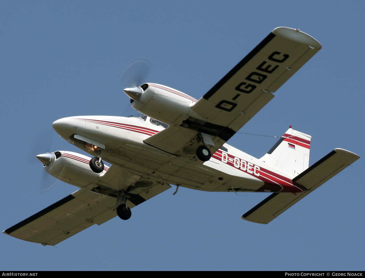 Aircraft Photo of D-GDEC | Piper PA-34-200T Seneca II | AirHistory.net #357046