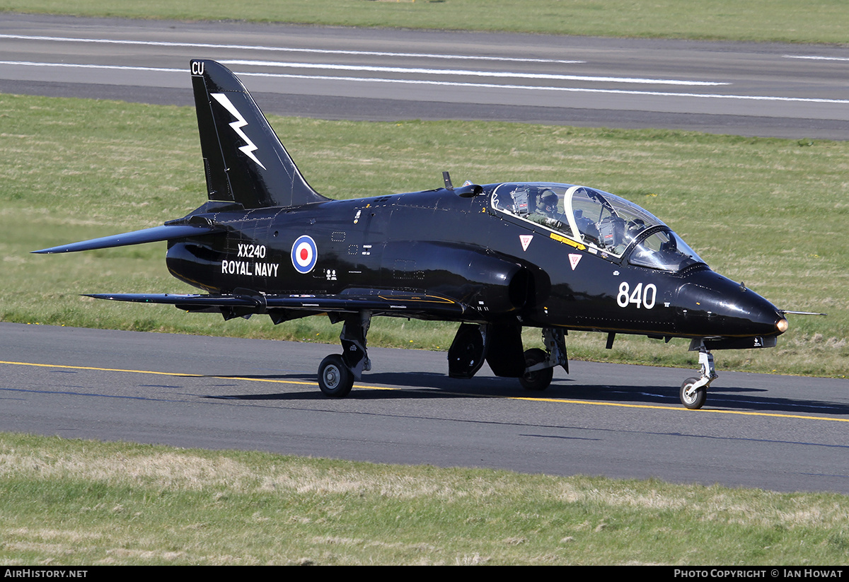 Aircraft Photo of XX240 | British Aerospace Hawk T1 | UK - Navy | AirHistory.net #357057