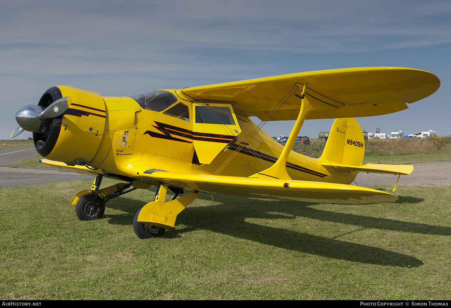 Aircraft Photo of N9405H | Beech D17S | AirHistory.net #357066