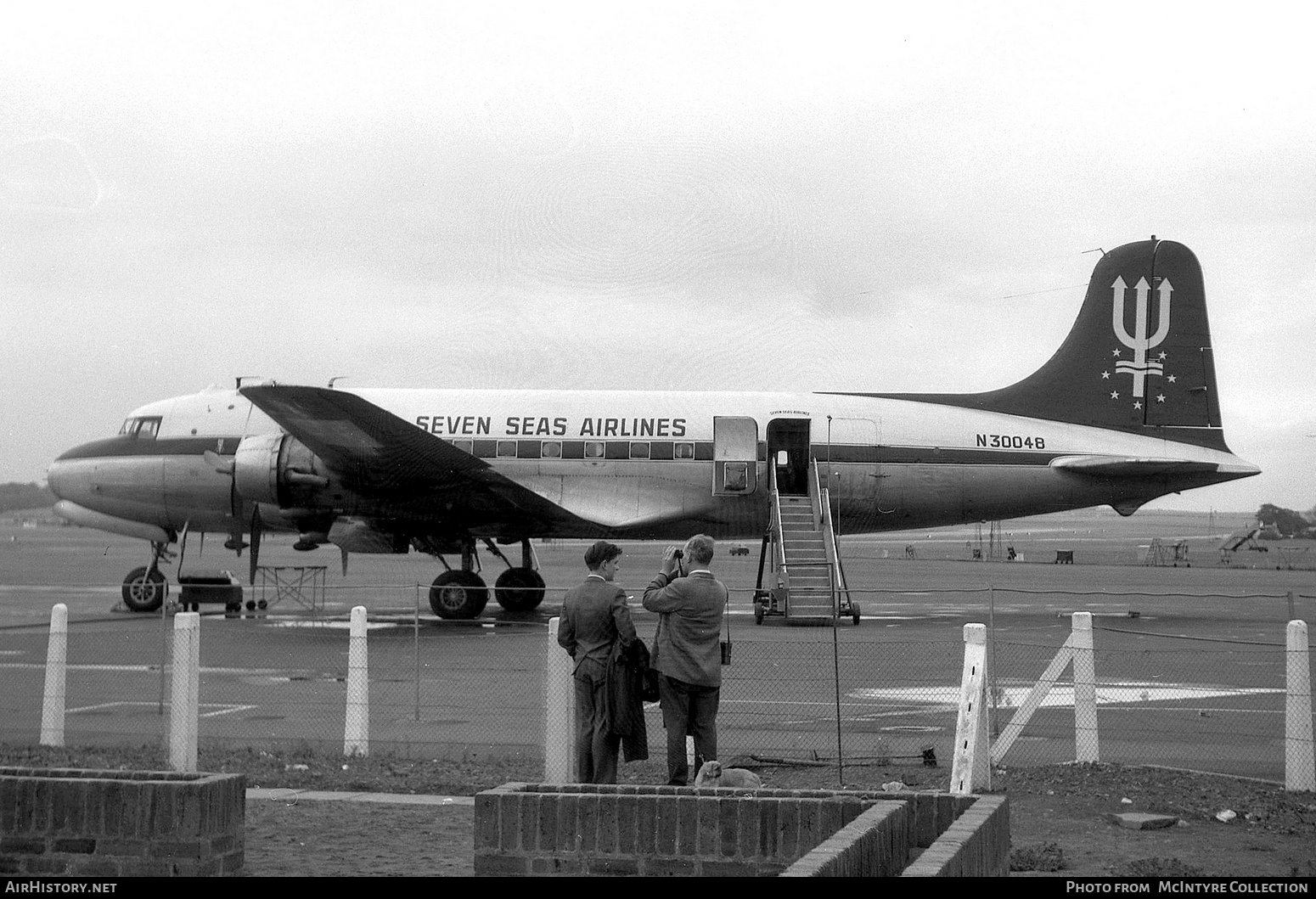 Aircraft Photo of N30048 | Douglas C-54B Skymaster | Seven Seas Airlines | AirHistory.net #357068