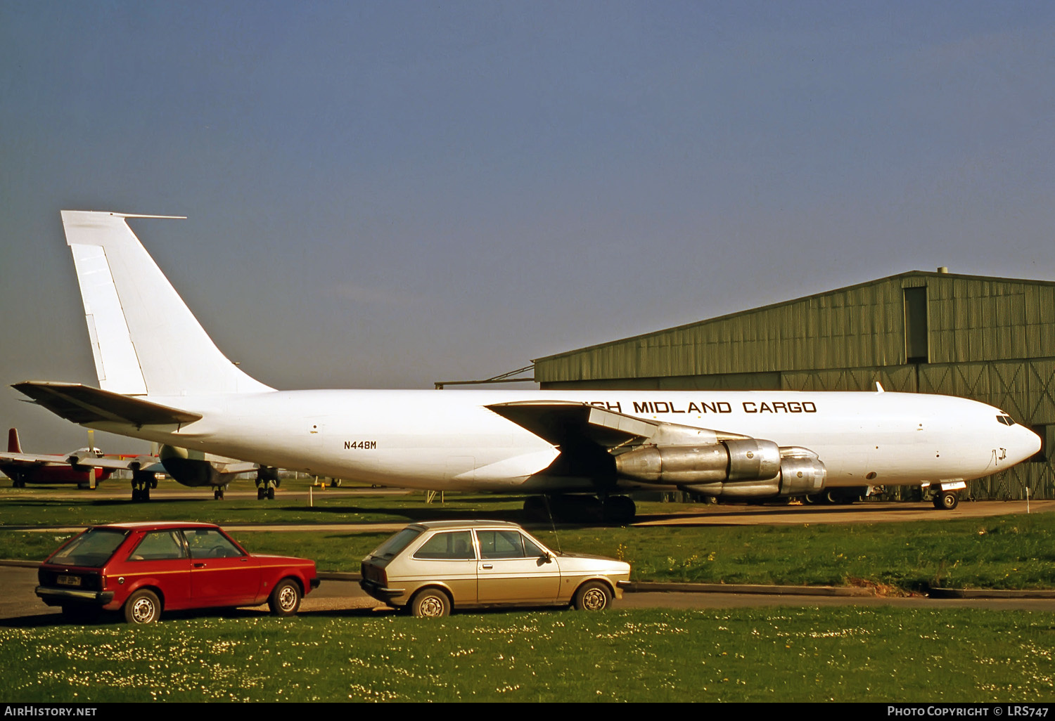 Aircraft Photo of N448M | Boeing 707-321C | British Midland Airways - BMA Cargo | AirHistory.net #357083