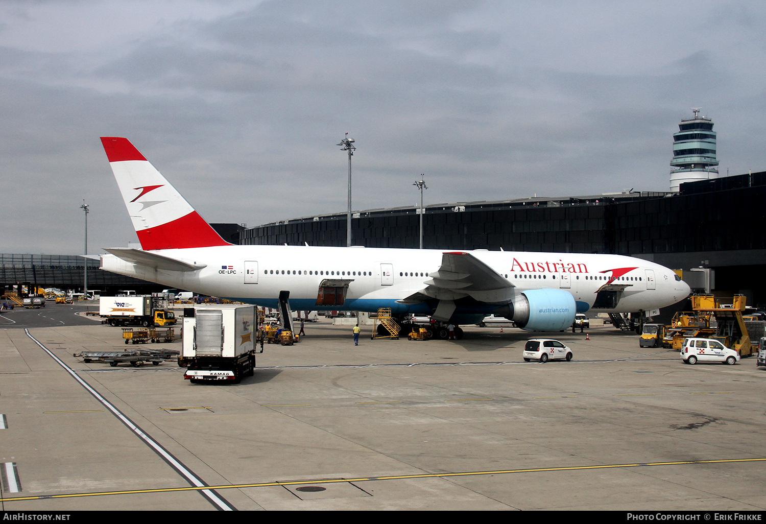 Aircraft Photo of OE-LPC | Boeing 777-2Z9/ER | Austrian Airlines | AirHistory.net #357088