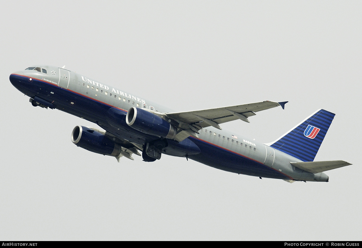 Aircraft Photo of N466UA | Airbus A320-232 | United Airlines | AirHistory.net #357097