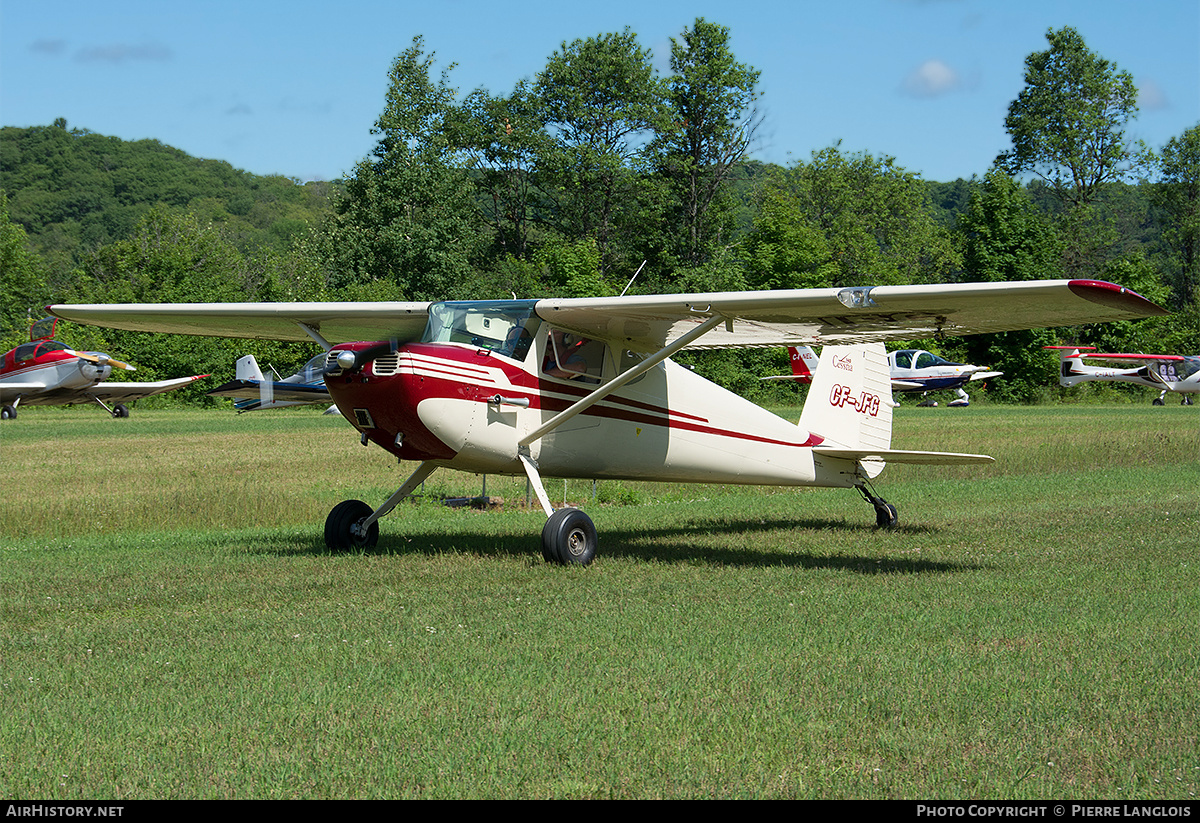 Aircraft Photo of CF-JFG | Cessna 140A | AirHistory.net #357112