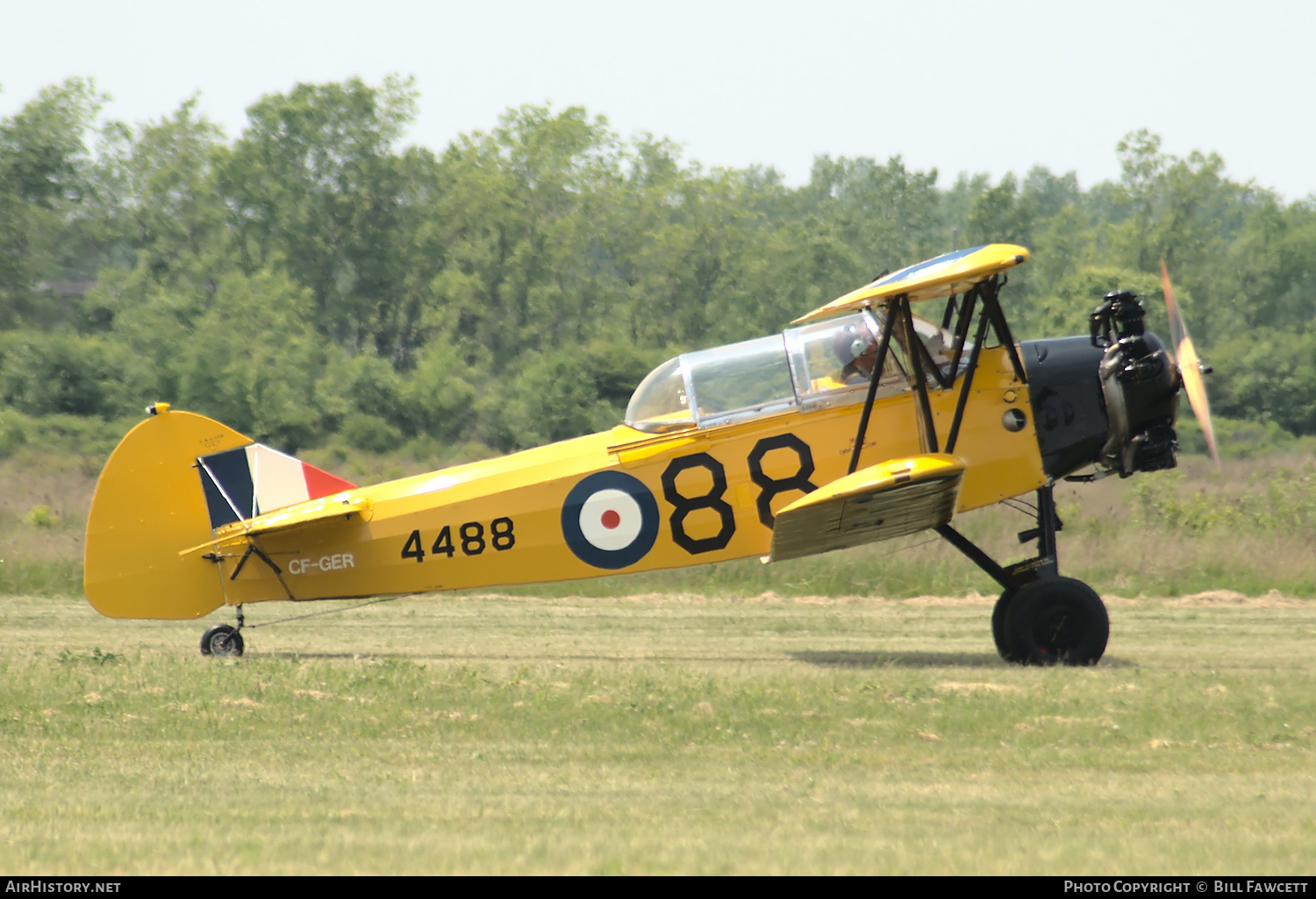 Aircraft Photo of CF-GER | Fleet 16B Finch Mk2 | Canada - Air Force | AirHistory.net #357115