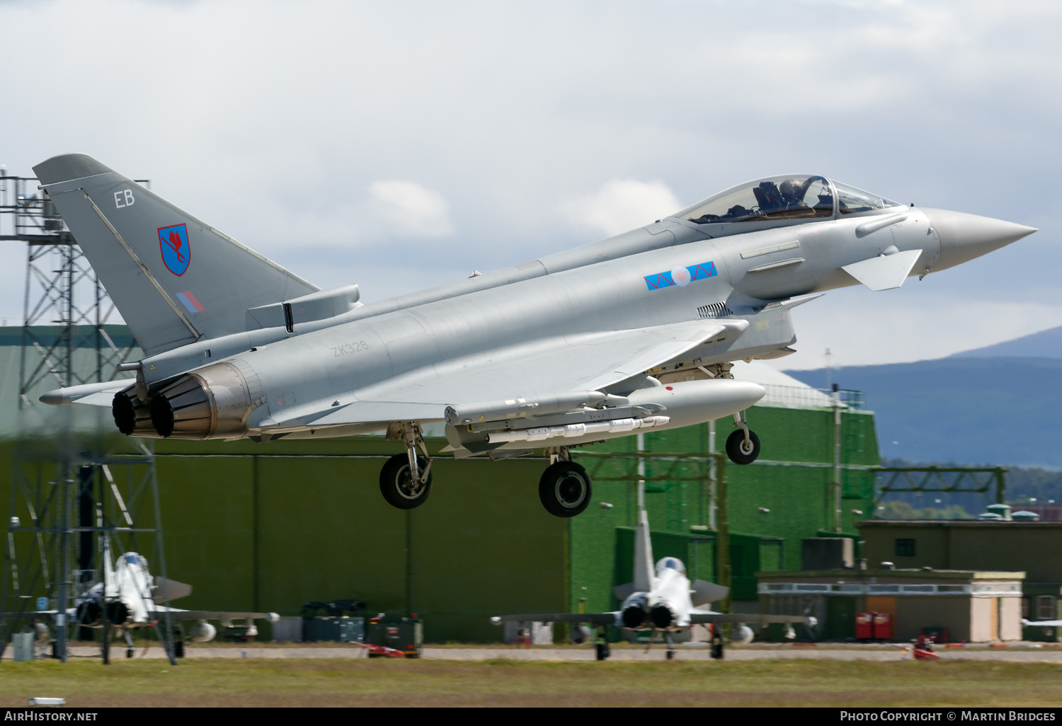 Aircraft Photo of ZK328 | Eurofighter EF-2000 Typhoon FGR4 | UK - Air Force | AirHistory.net #357117