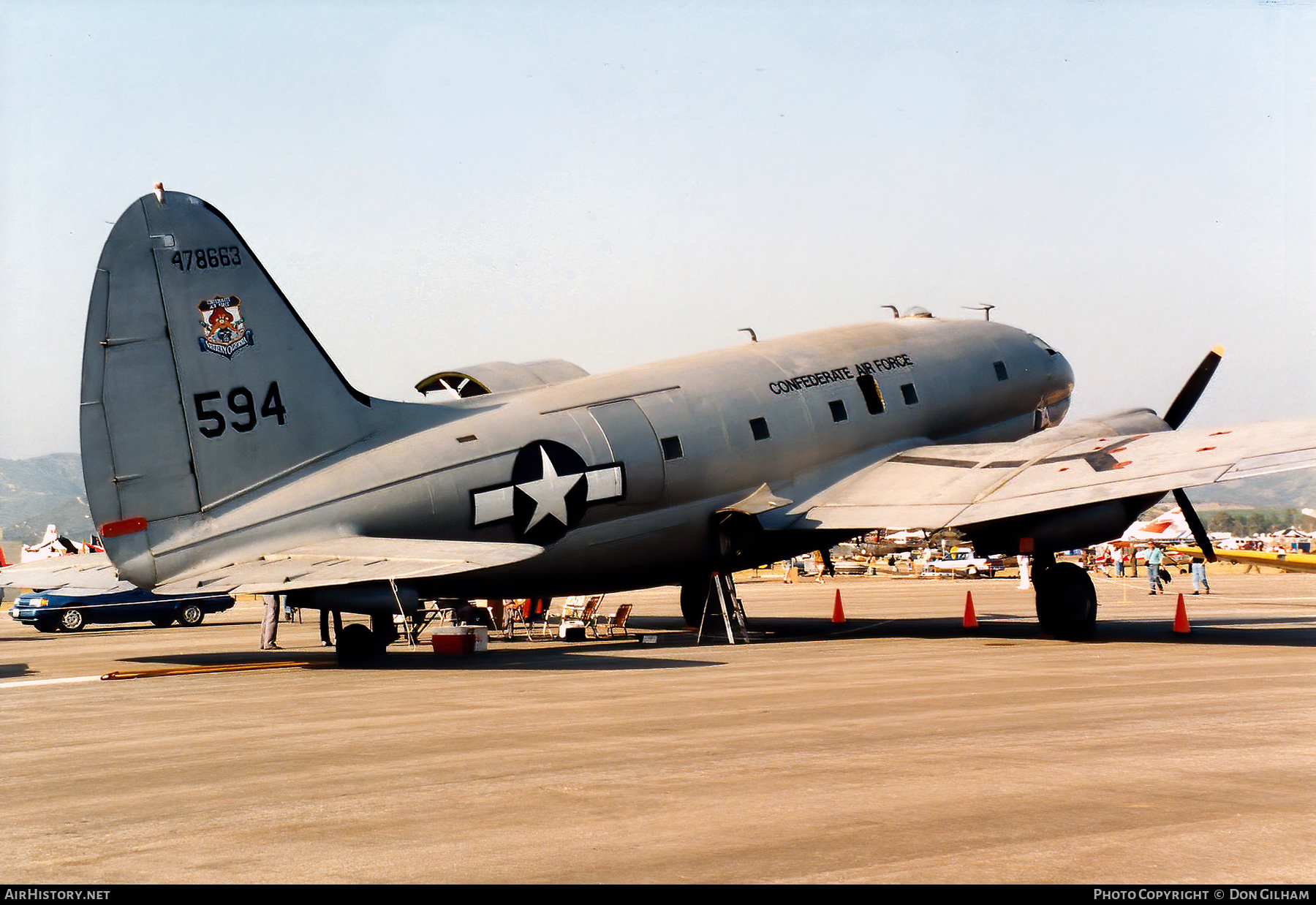 Aircraft Photo of N53594 / 478863 | Curtiss C-46F Commando | Confederate Air Force | USA - Air Force | AirHistory.net #357119