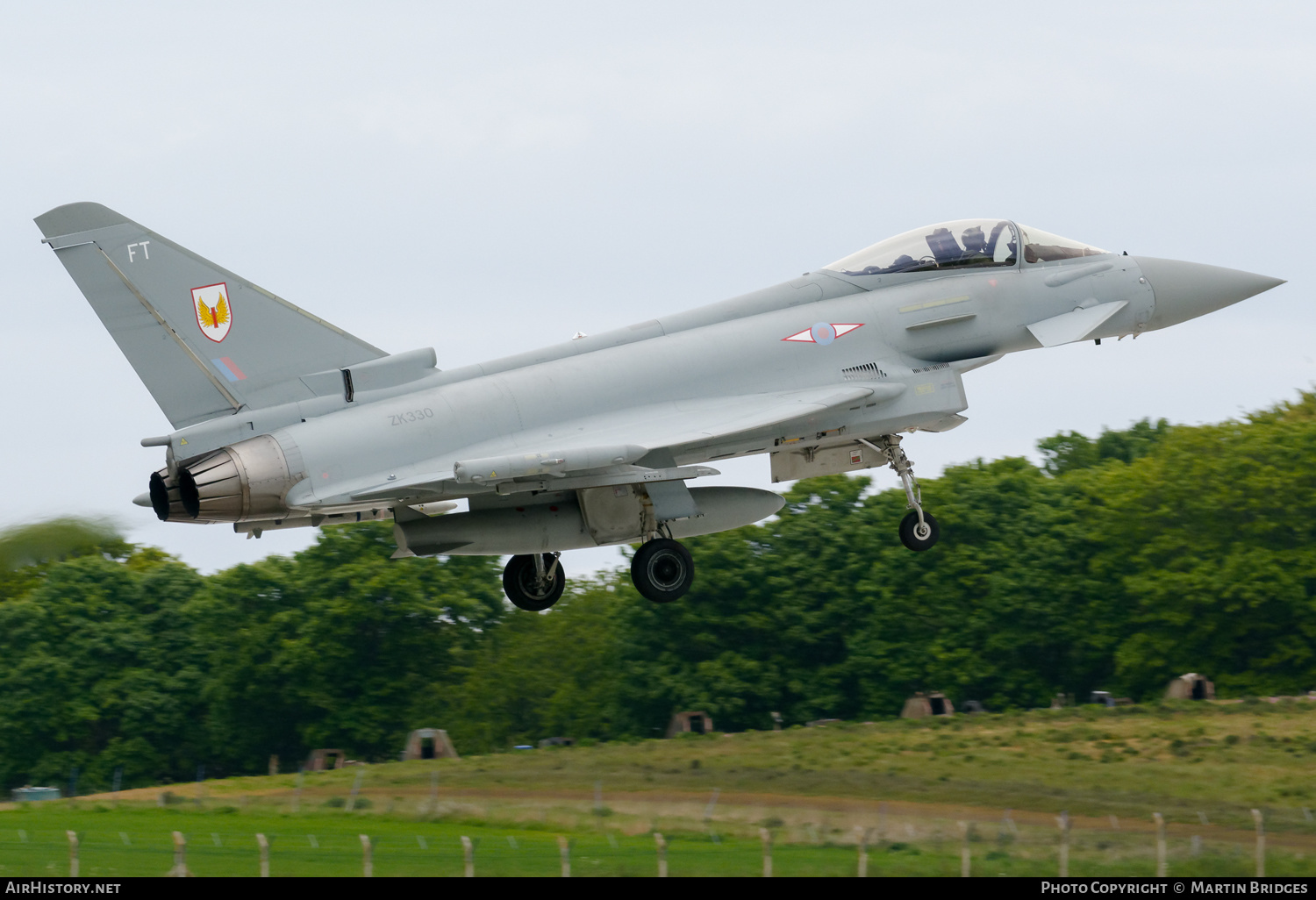 Aircraft Photo of ZK330 | Eurofighter EF-2000 Typhoon FGR4 | UK - Air Force | AirHistory.net #357120