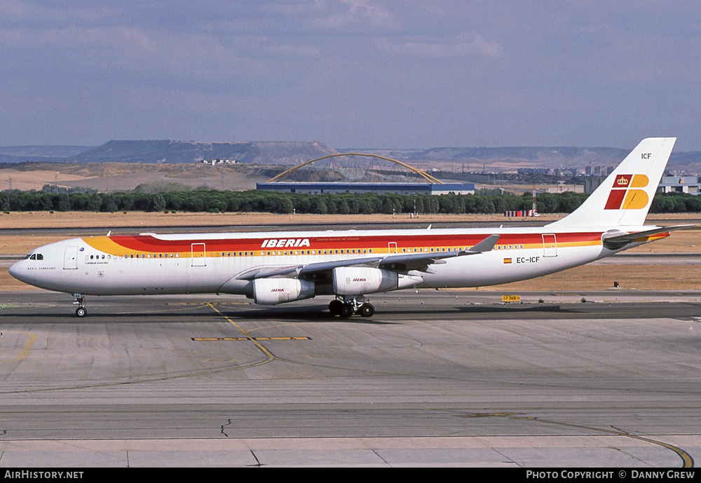 Aircraft Photo of EC-ICF | Airbus A340-313 | Iberia | AirHistory.net #357122