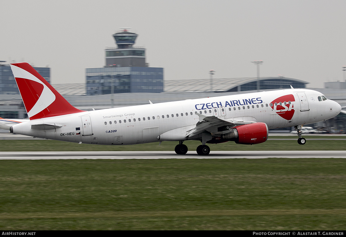 Aircraft Photo of OK-HEU | Airbus A320-214 | ČSA - Czech Airlines | AirHistory.net #357123