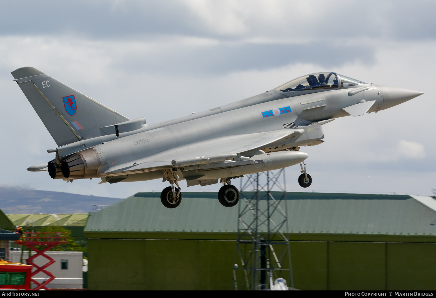 Aircraft Photo of ZK302 | Eurofighter EF-2000 Typhoon FGR4 | UK - Air Force | AirHistory.net #357127