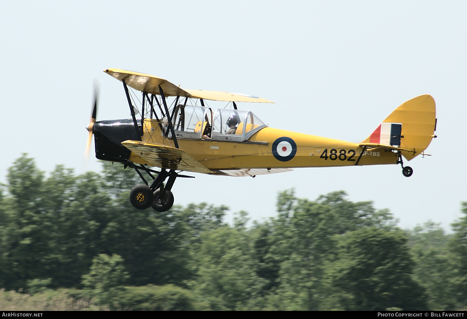 Aircraft Photo of CF-TBS | De Havilland D.H. 82C Tiger Moth | Canada - Air Force | AirHistory.net #357132