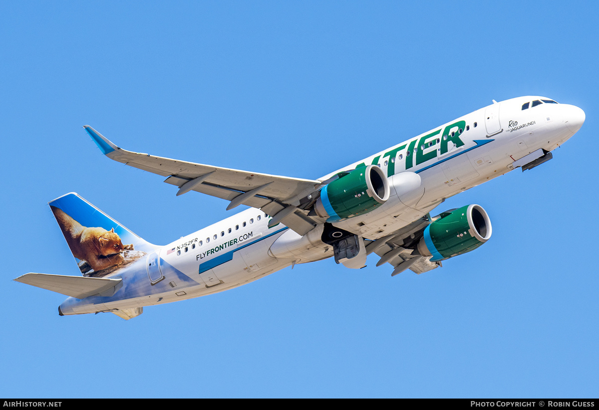 Aircraft Photo of N352FR | Airbus A320-251N | Frontier Airlines | AirHistory.net #357134