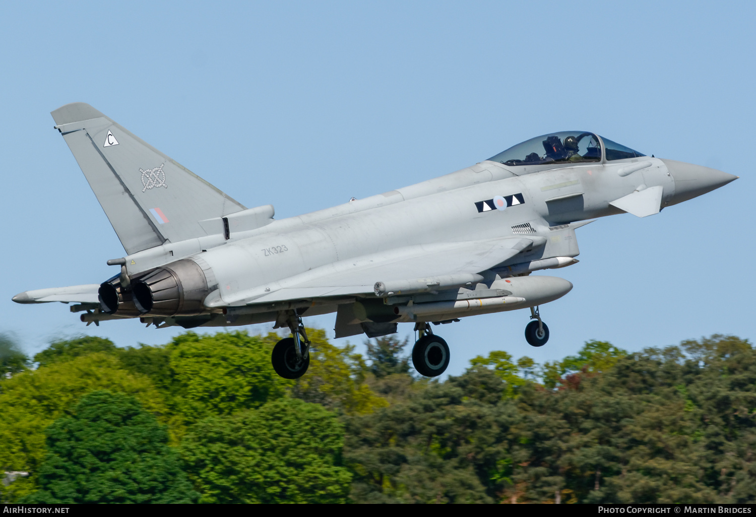 Aircraft Photo of ZK323 | Eurofighter EF-2000 Typhoon FGR4 | UK - Air Force | AirHistory.net #357159