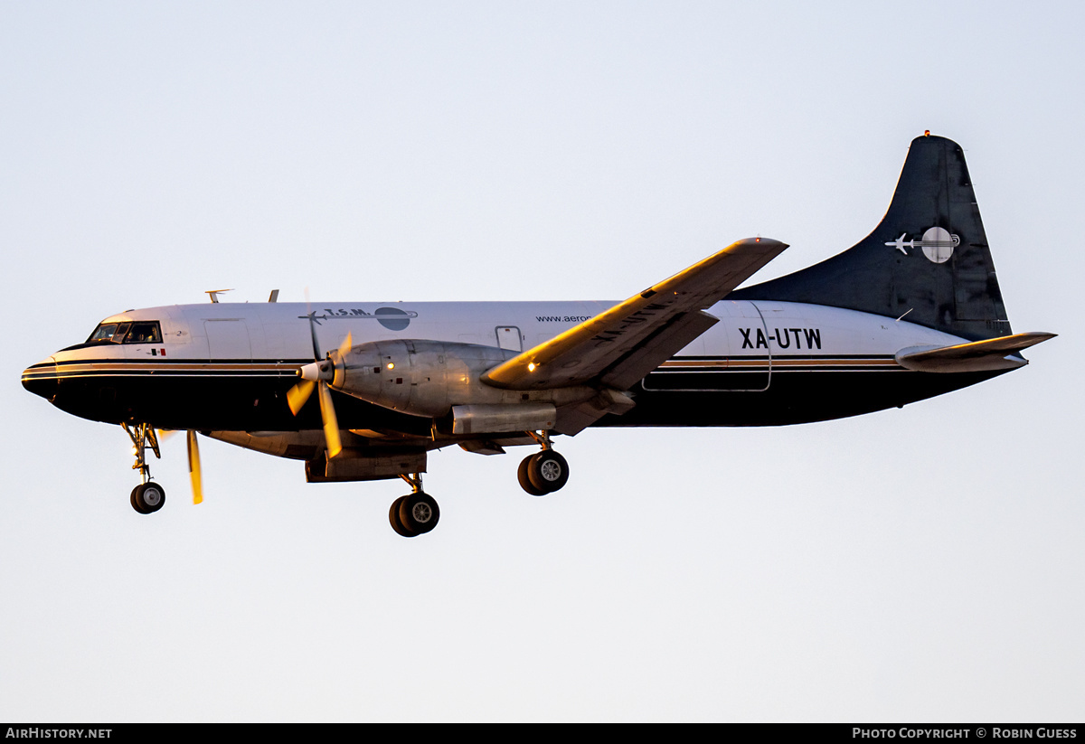 Aircraft Photo of XA-UTW | Convair 640/F | Aeronaves TSM - Transportes Saltillo Monterrey | AirHistory.net #357166