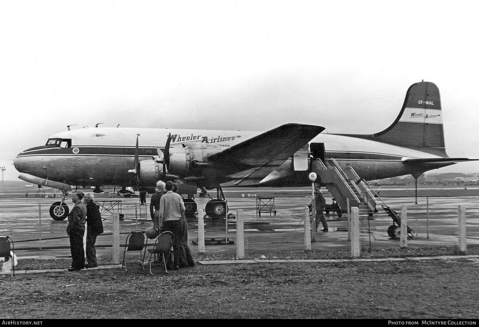 Aircraft Photo of CF-WAL | Douglas C-54A Skymaster | Wheeler Airlines | AirHistory.net #357168