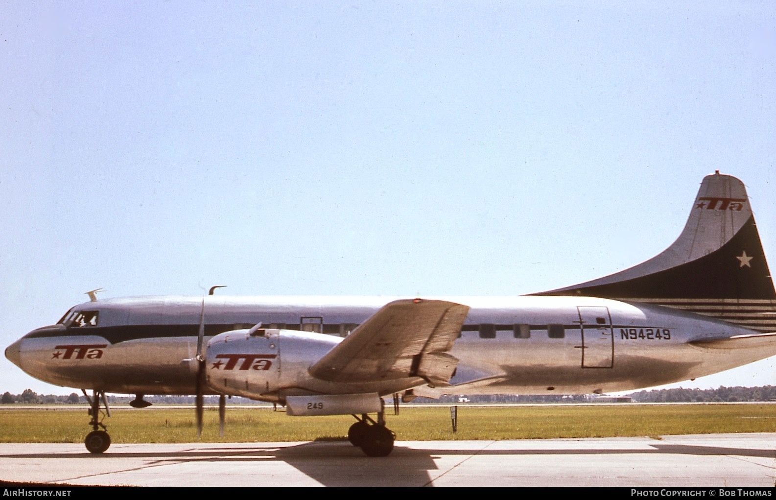 Aircraft Photo of N94249 Convair 2400 TTA TransTexas Airways 357172