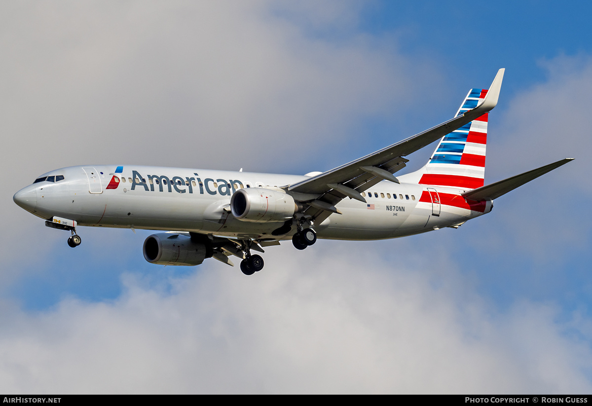 Aircraft Photo of N870NN | Boeing 737-823 | American Airlines | AirHistory.net #357200