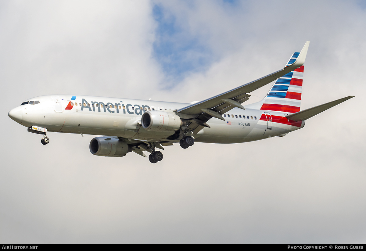 Aircraft Photo of N967AN | Boeing 737-823 | American Airlines | AirHistory.net #357201