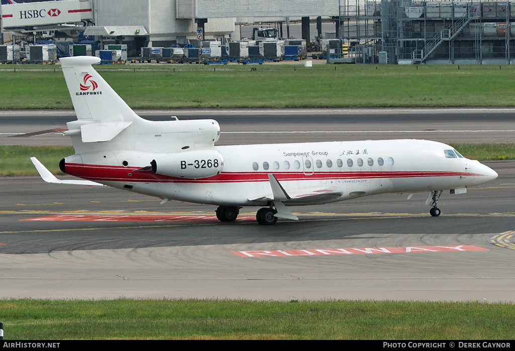 Aircraft Photo of B-3268 | Dassault Falcon 7X | Deer Jet | AirHistory.net #357225