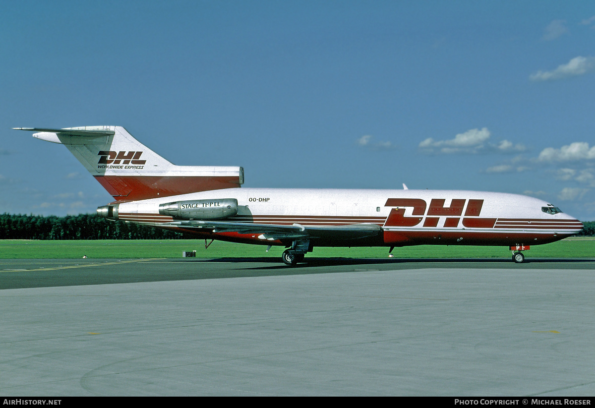 Aircraft Photo of OO-DHP | Boeing 727-35(F) | DHL Worldwide Express | AirHistory.net #357226