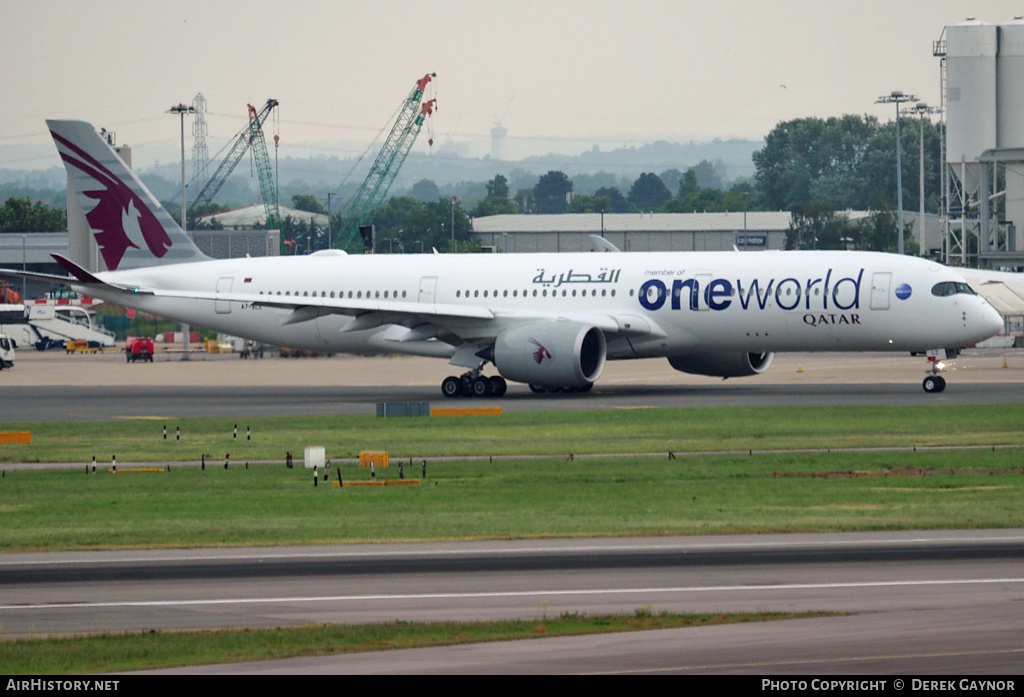 Aircraft Photo of A7-ALZ | Airbus A350-941 | Qatar Airways | AirHistory.net #357229