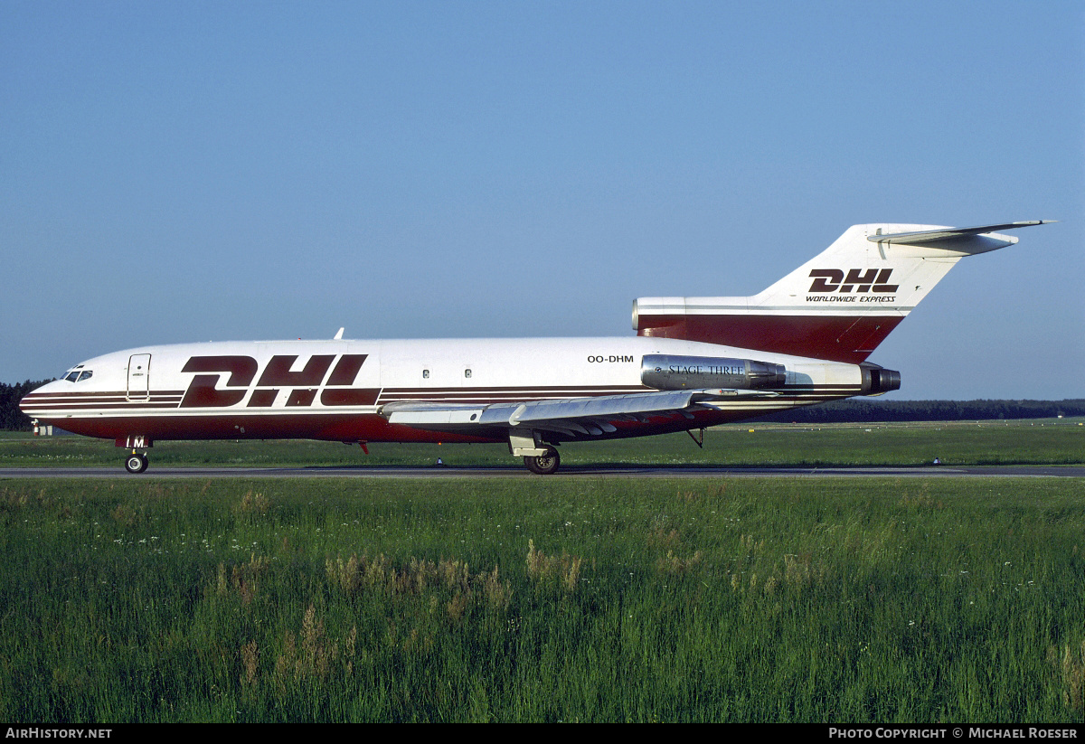 Aircraft Photo of OO-DHM | Boeing 727-31(F) | DHL Worldwide Express | AirHistory.net #357230