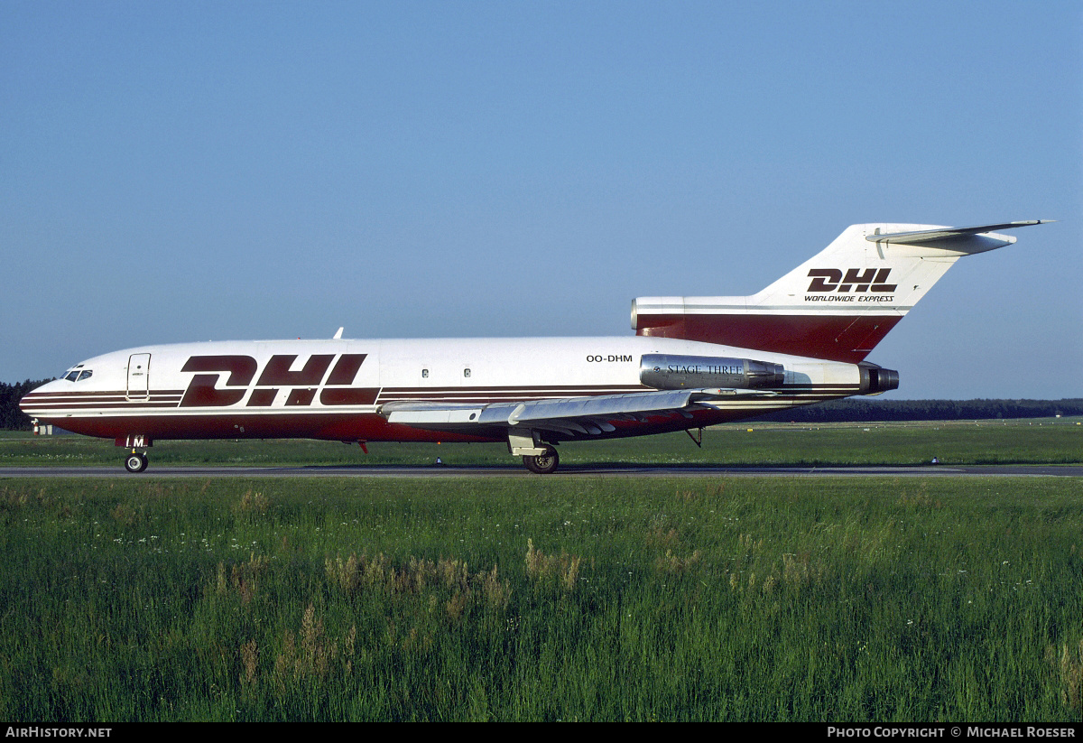 Aircraft Photo of OO-DHM | Boeing 727-31(F) | DHL Worldwide Express | AirHistory.net #357230