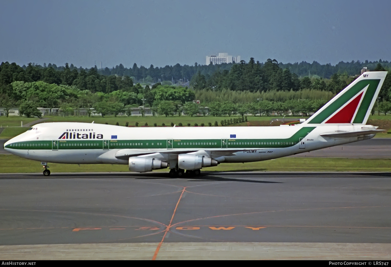 Aircraft Photo of I-DEMY | Boeing 747-230B | Alitalia | AirHistory.net #357246