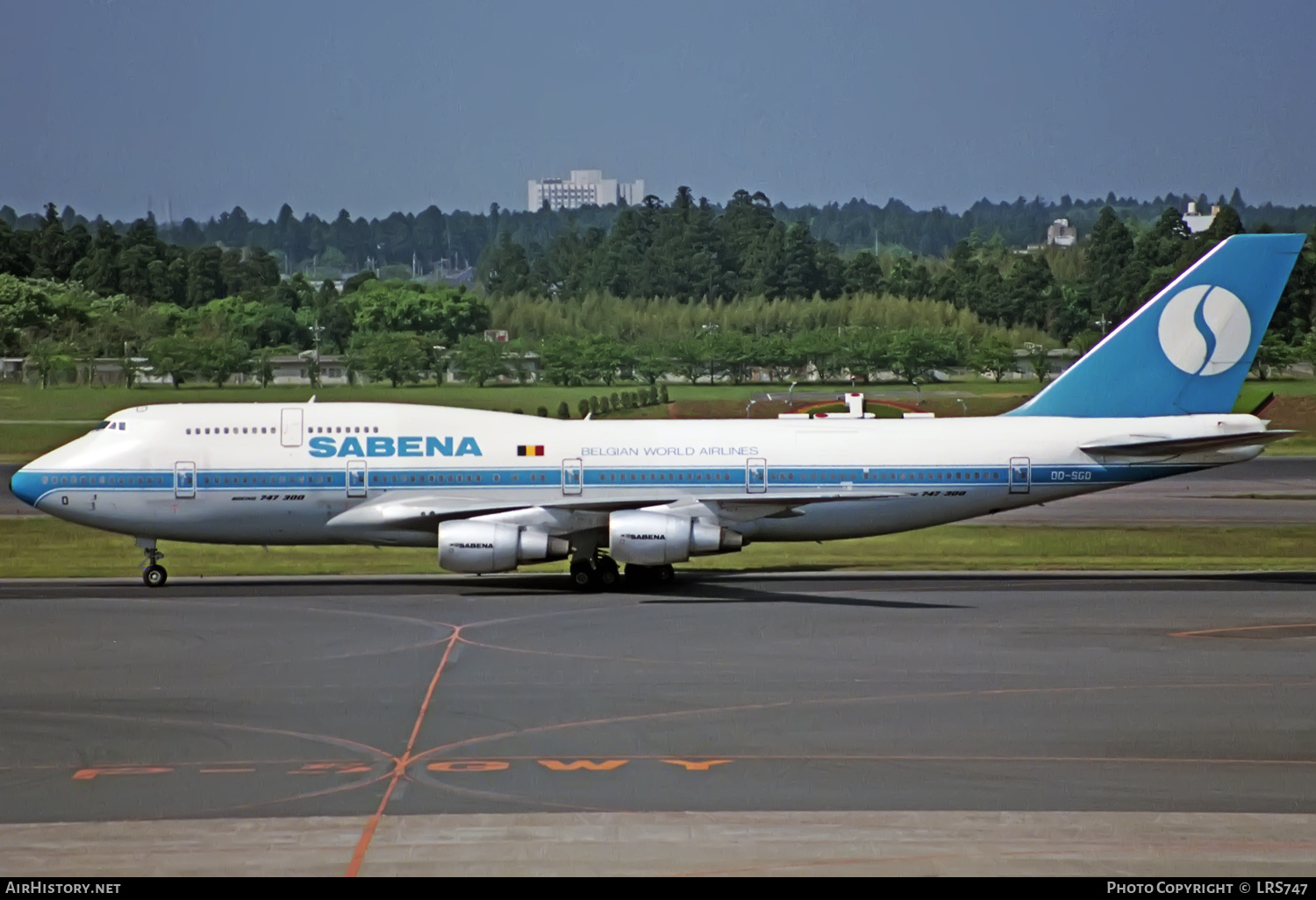 Aircraft Photo of OO-SGD | Boeing 747-329M | Sabena | AirHistory.net #357251