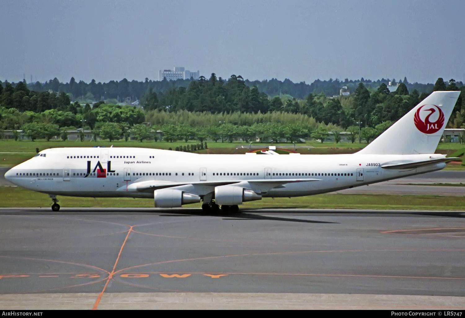 Aircraft Photo of JA8903 | Boeing 747-446D | Japan Airlines - JAL | AirHistory.net #357253