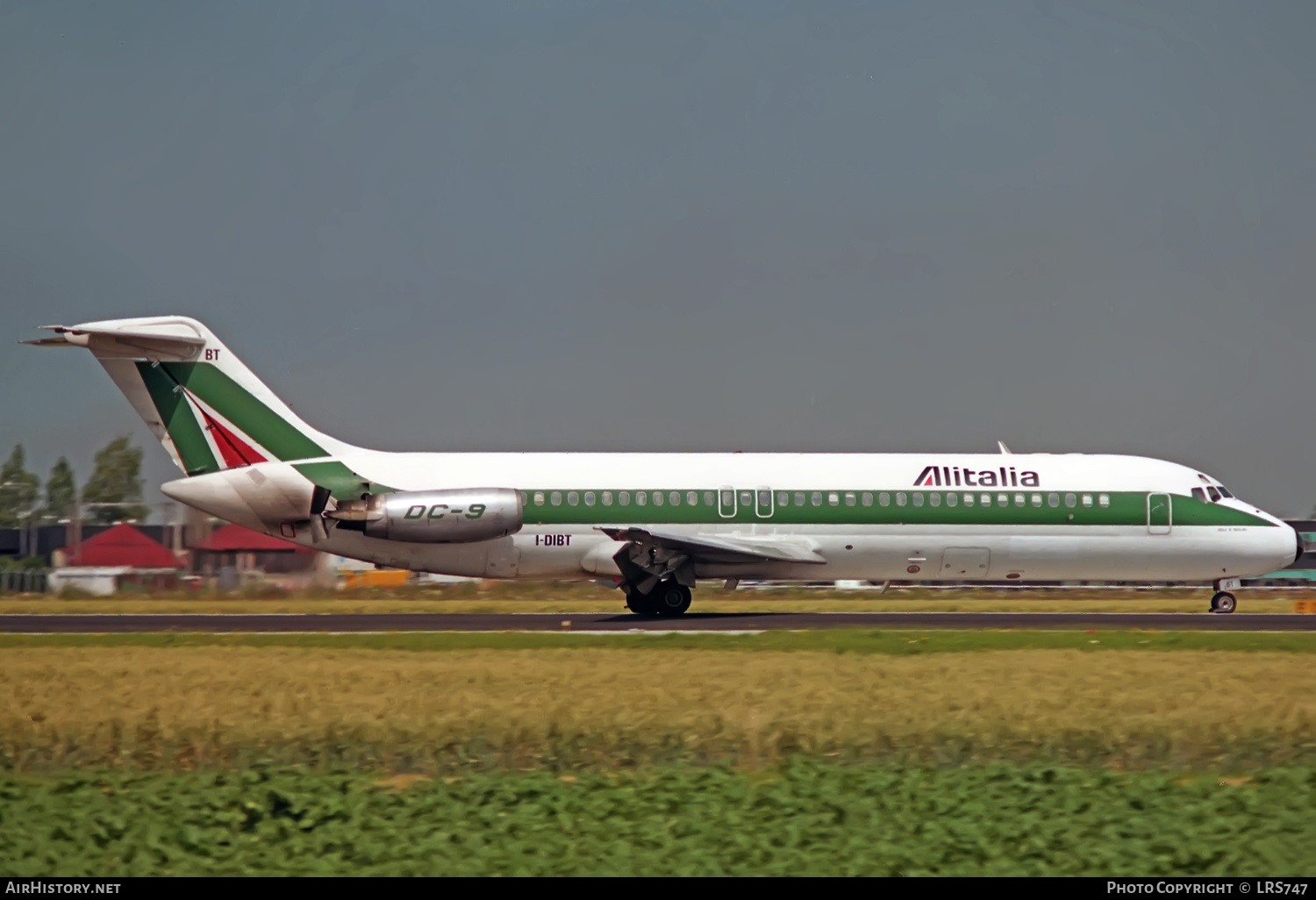 Aircraft Photo of I-DIBT | McDonnell Douglas DC-9-32 | Alitalia | AirHistory.net #357257