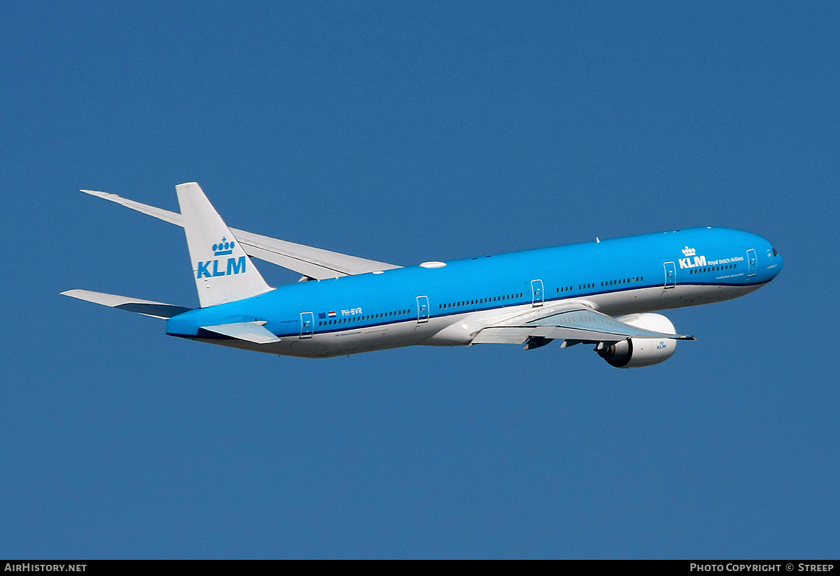 Aircraft Photo of PH-BVR | Boeing 777-306/ER | KLM - Royal Dutch Airlines | AirHistory.net #357261