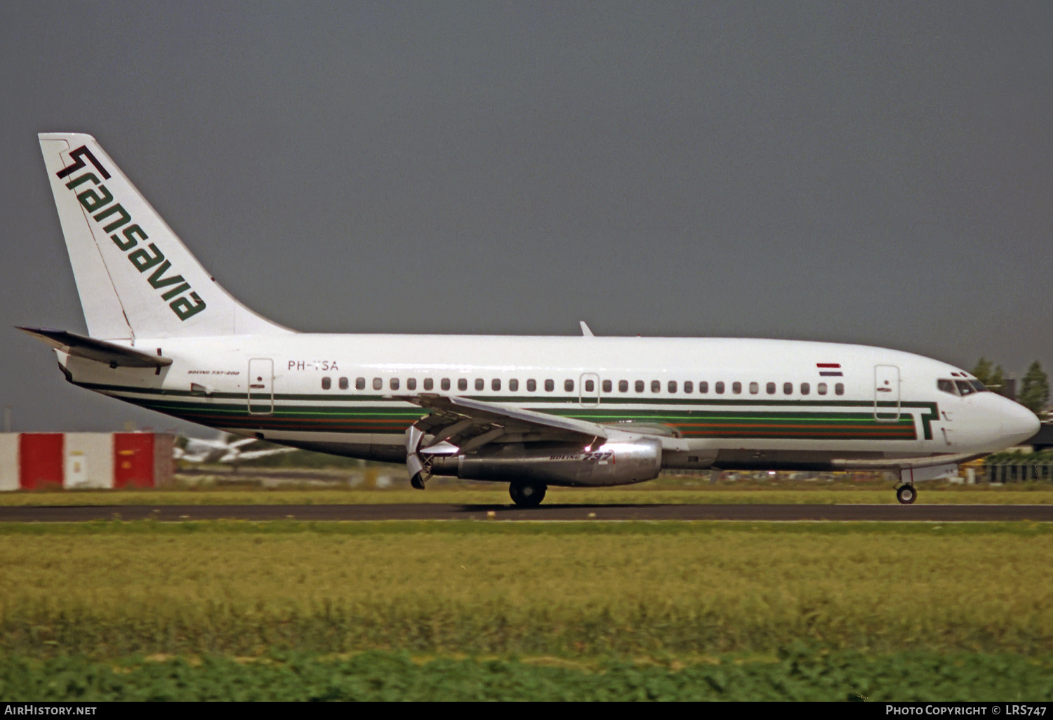 Aircraft Photo of PH-TSA | Boeing 737-2A3/Adv | Transavia | AirHistory.net #357263