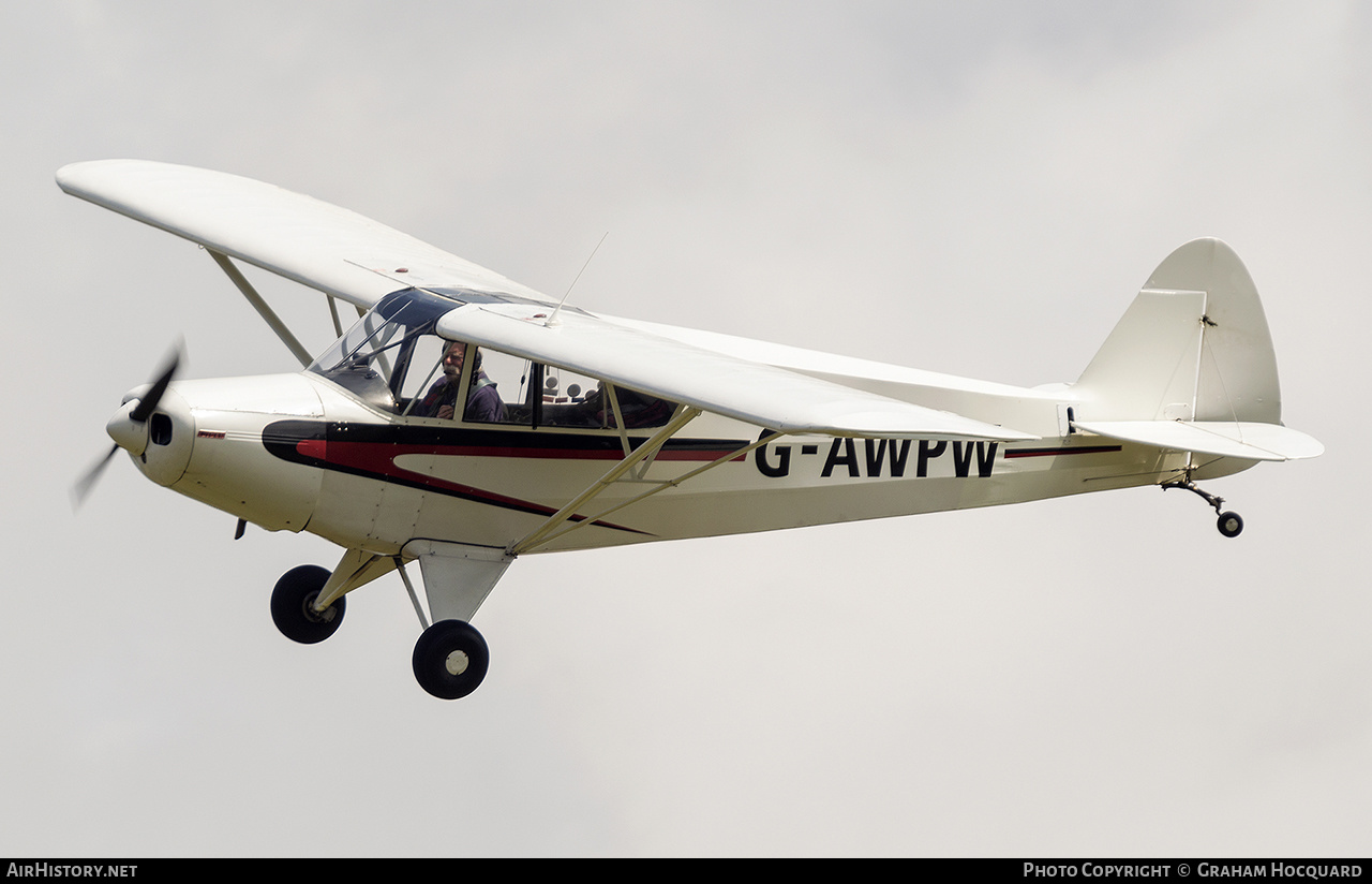 Aircraft Photo of G-AWPW | Piper PA-12 Super Cruiser | AirHistory.net #357271