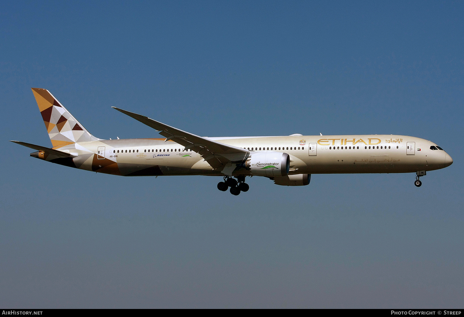 Aircraft Photo of A6-BMI | Boeing 787-10 Dreamliner | Etihad Airways | AirHistory.net #357272