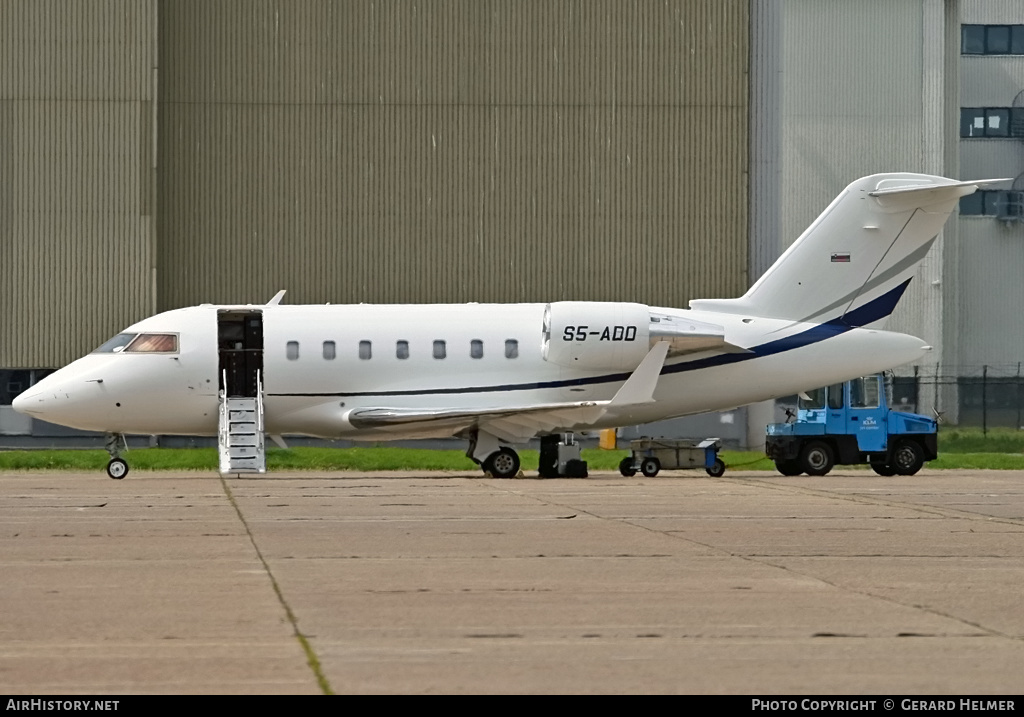 Aircraft Photo of S5-ADD | Bombardier Challenger 605 (CL-600-2B16) | AirHistory.net #357285