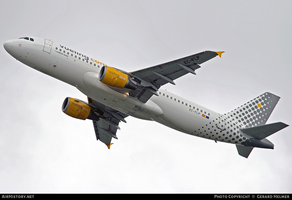 Aircraft Photo of EC-FLP | Airbus A320-211 | Vueling Airlines | AirHistory.net #357287
