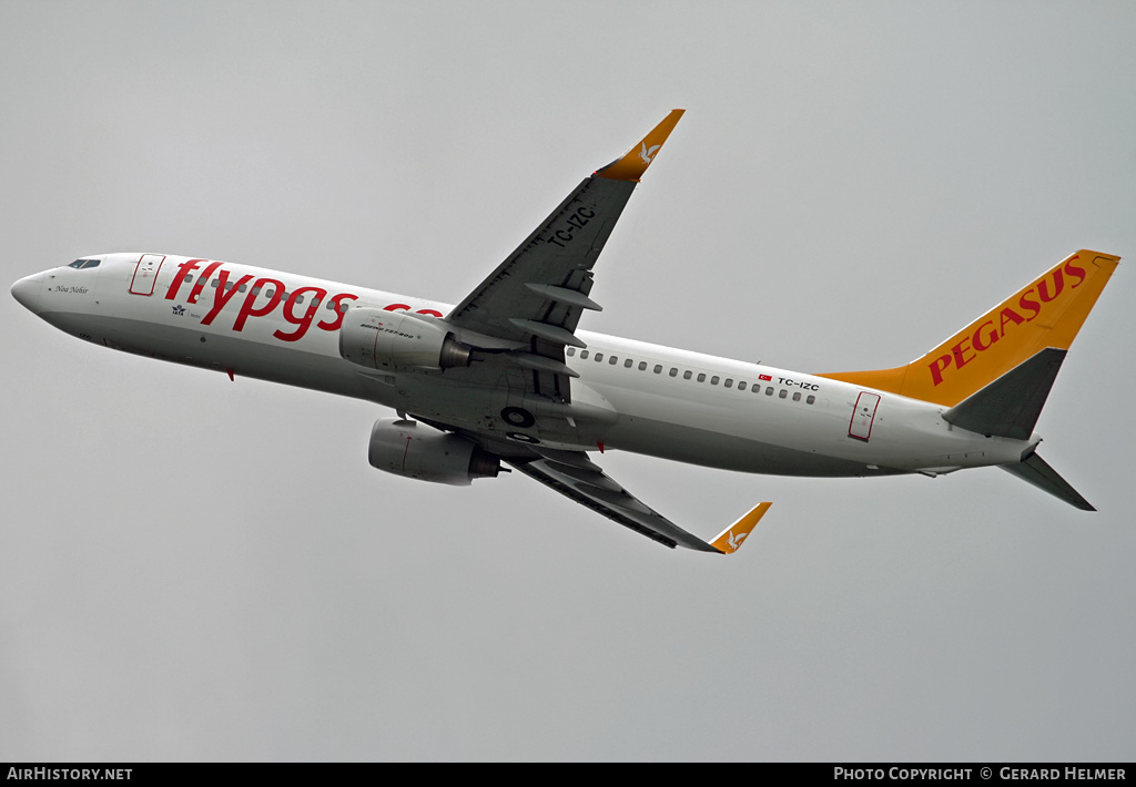 Aircraft Photo of TC-IZC | Boeing 737-86J | Pegasus Airlines | AirHistory.net #357292