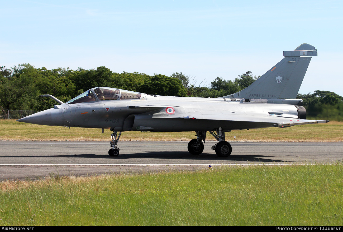 Aircraft Photo of 122 | Dassault Rafale C | France - Air Force | AirHistory.net #357302