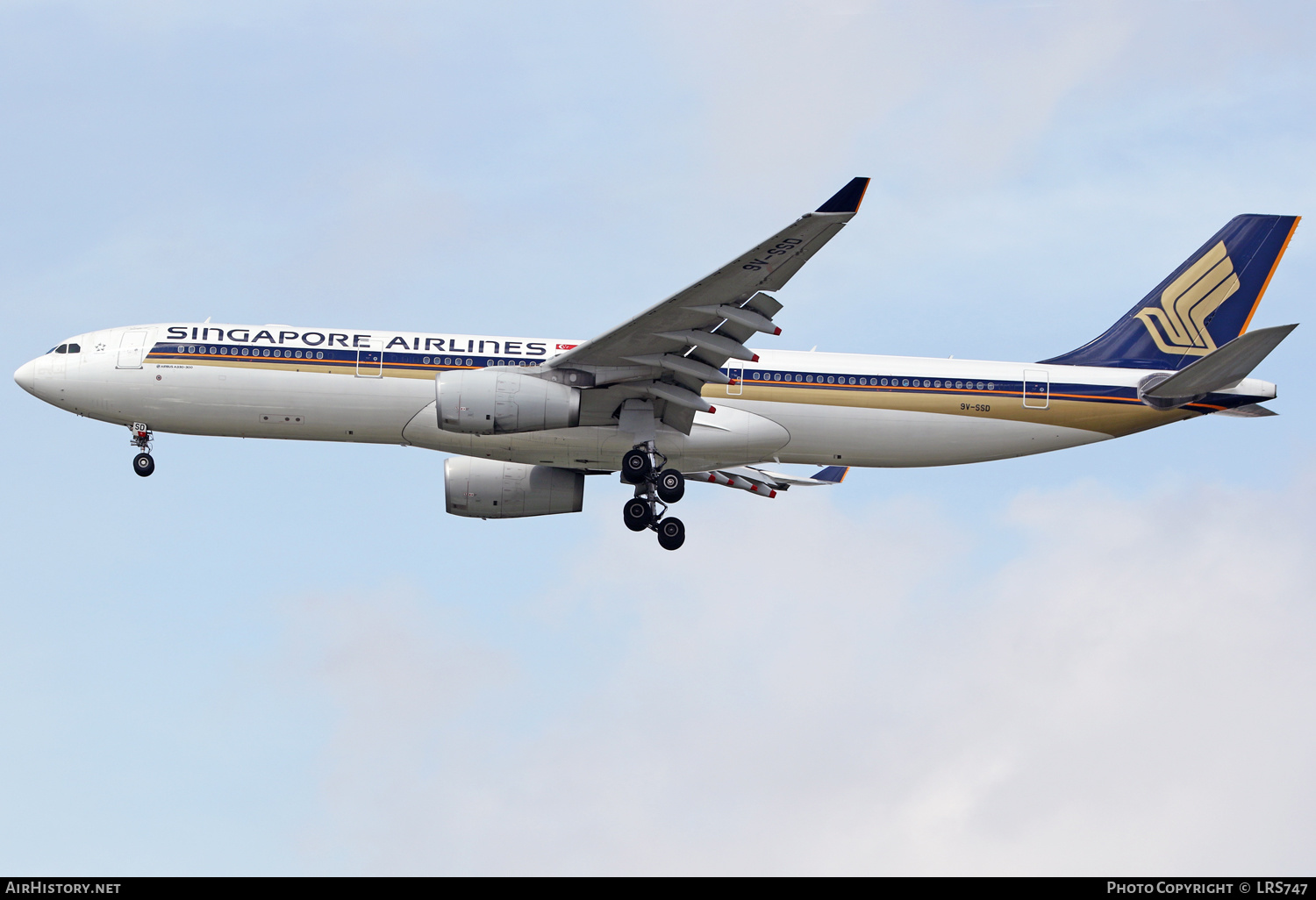 Aircraft Photo of 9V-SSD | Airbus A330-343E | Singapore Airlines | AirHistory.net #357304