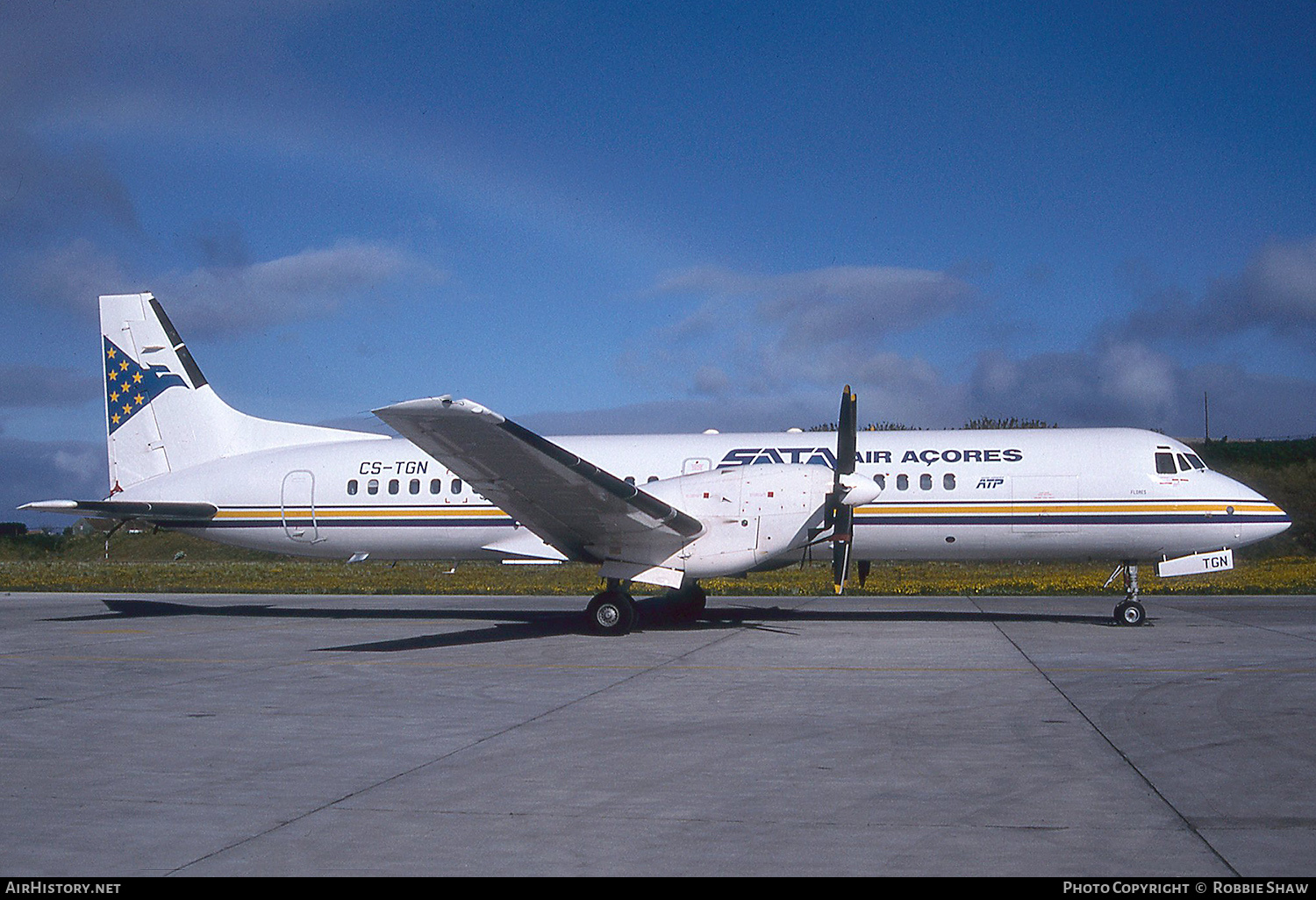 Aircraft Photo of CS-TGN | British Aerospace ATP | SATA Air Açores | AirHistory.net #357310