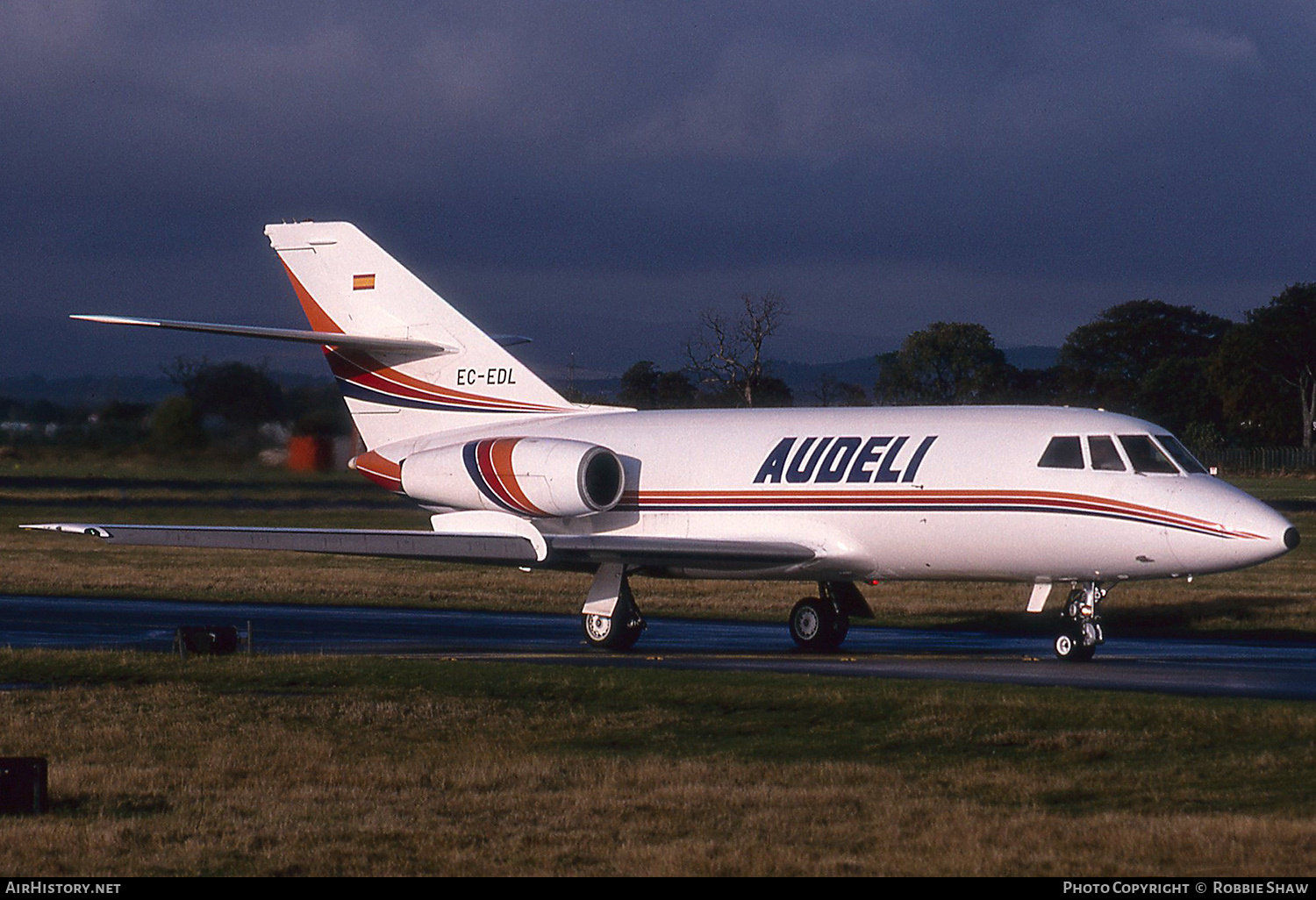 Aircraft Photo of EC-EDL | Dassault Falcon 20D(C) | Audeli Aircompany | AirHistory.net #357313
