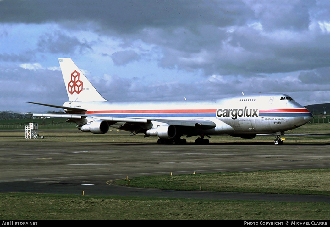 Aircraft Photo of B-198 | Boeing 747-2R7F/SCD | Cargolux | AirHistory.net #357332