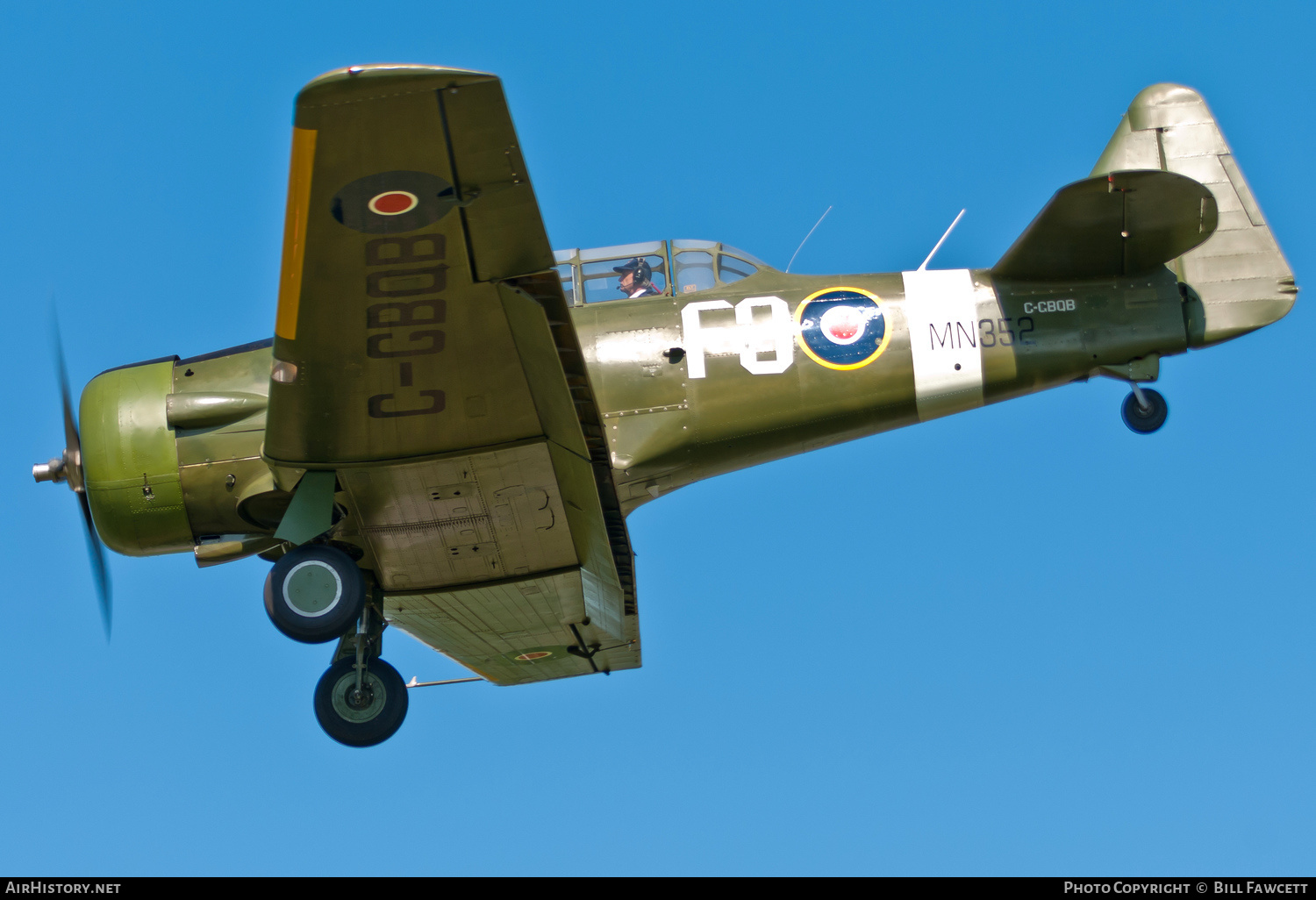 Aircraft Photo of C-GBQB | North American Harvard Mk4 | AirHistory.net #357333