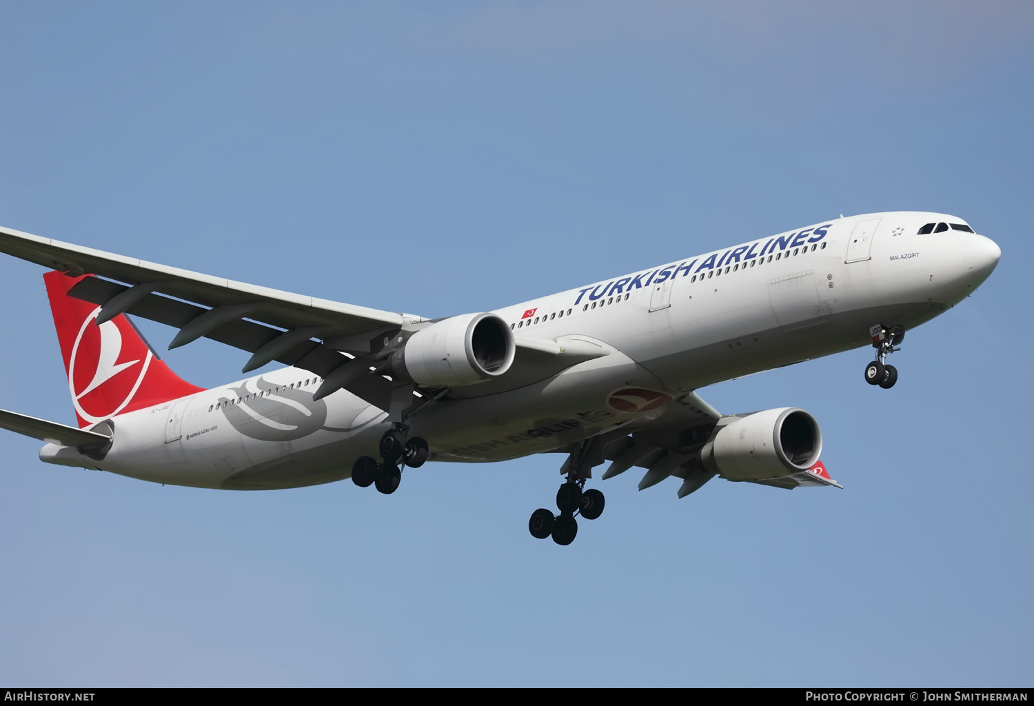 Aircraft Photo of TC-JOD | Airbus A330-303 | Turkish Airlines | AirHistory.net #357335