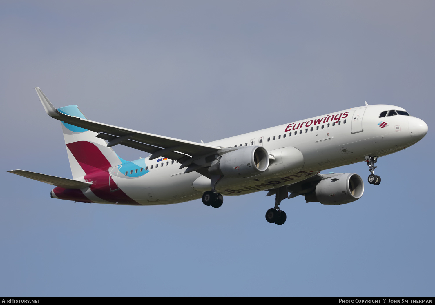 Aircraft Photo of D-AEWL | Airbus A320-214 | Eurowings | AirHistory.net #357341